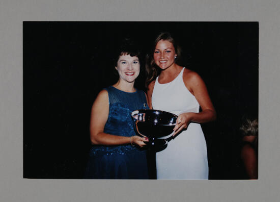 Frances Mitchelson and Unidentified with Convention Award Photograph 9, July 3-5, 1998 (image)