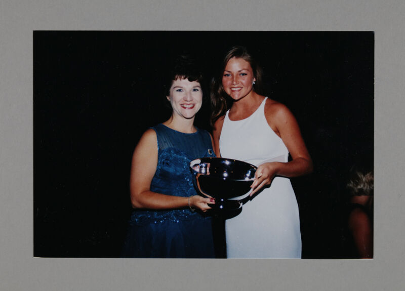 Frances Mitchelson and Unidentified with Convention Award Photograph 9, July 3-5, 1998 (Image)