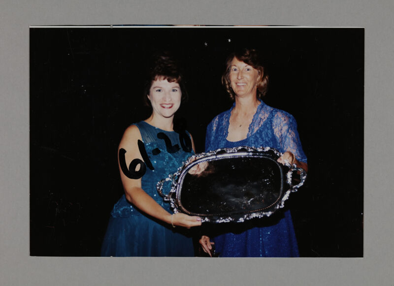 Frances Mitchelson and Unidentified with Convention Award Photograph 2, July 3-5, 1998 (Image)