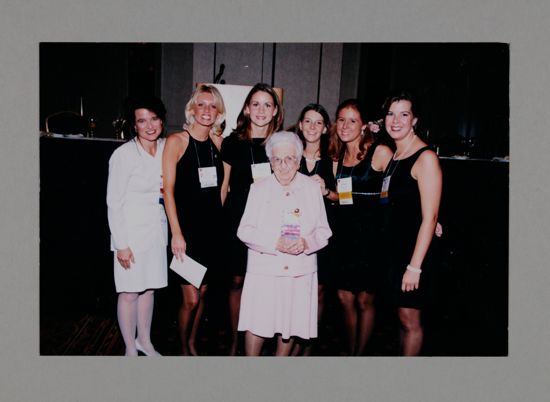 Leona Hughes and Six Phi Mus at Convention Photograph, July 3-5, 1998 (image)