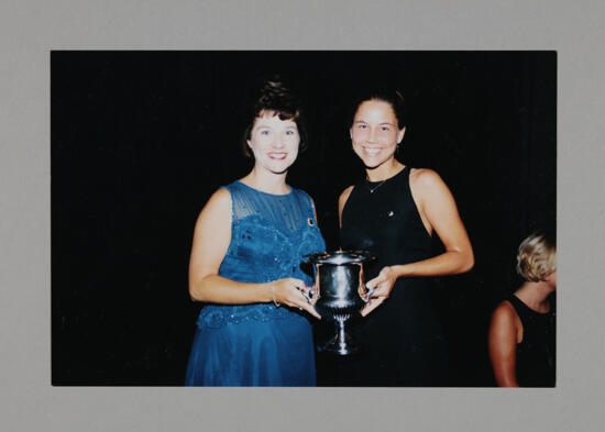 Frances Mitchelson and Unidentified with Convention Award Photograph 6, July 3-5, 1998 (image)