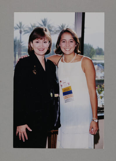 Jeanne Fascher and Unidentified at Convention Photograph, July 3-5, 1998 (image)