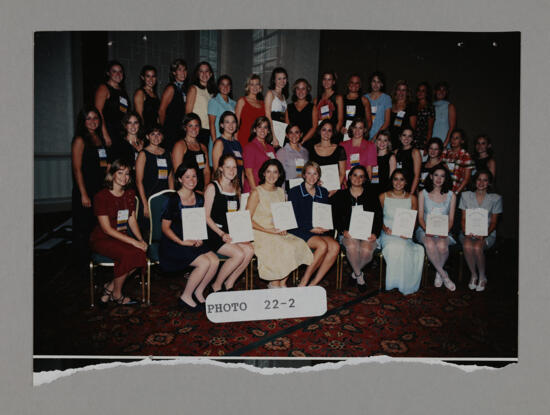 Chapter Total Award Winners at Convention Photograph, July 3-5, 1998 (image)