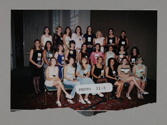 Formal Rush Quota Award Winners at Convention Photograph 1, July 3-5, 1998 (image)