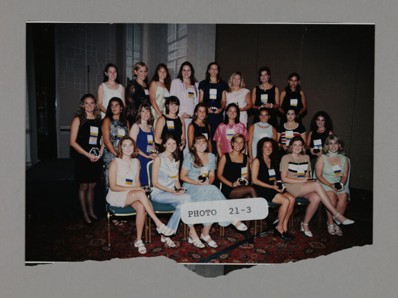 July 3-5 Formal Rush Quota Award Winners at Convention Photograph 1 Image