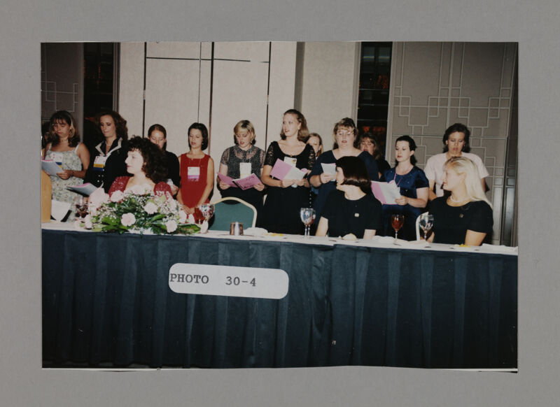 Group Presentation at Convention Photograph 2, July 3-5, 1998 (Image)