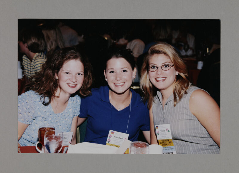 McIntosh, Farrenburg, and Solberg at Convention Foundation Luncheon Photograph, July 3-5, 1998 (Image)