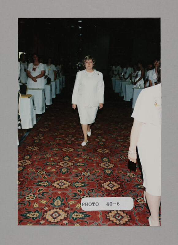July 3-5 Unidentified Phi Mu Entering Convention Session Photograph Image
