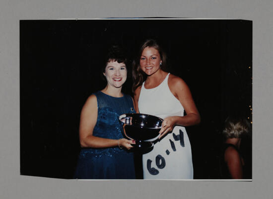 Frances Mitchelson and Unidentified with Convention Award Photograph 10, July 3-5, 1998 (image)