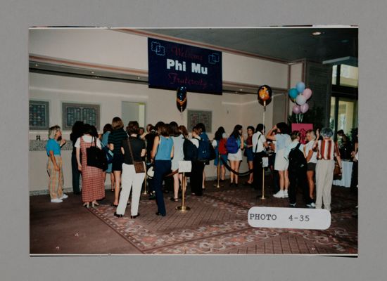 Convention Registration Photograph, July 3-5, 1998 (image)