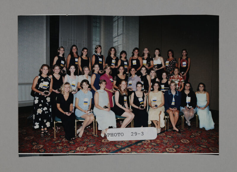 July 3-5 Formal Rush Quota Award Winners at Convention Photograph 2 Image