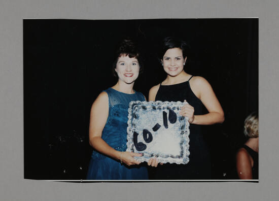 Frances Mitchelson and Unidentified with Convention Award Photograph 11, July 3-5, 1998 (image)