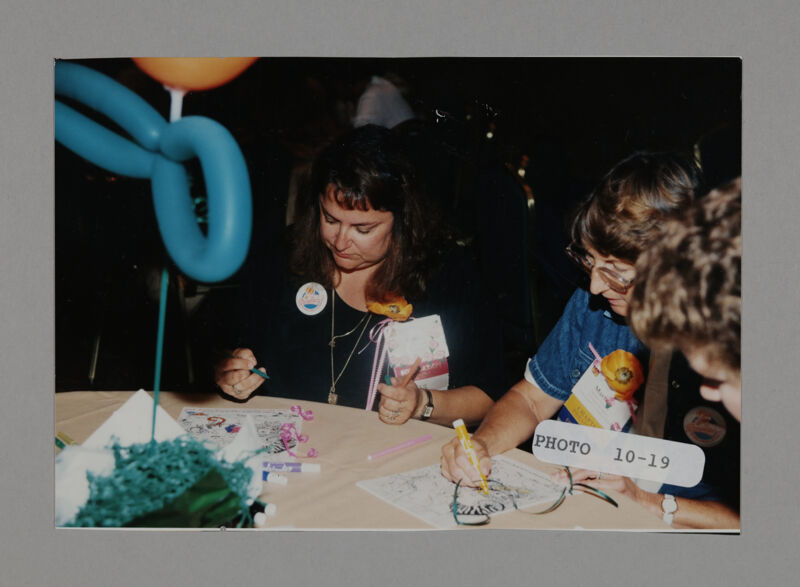 July 3-5 Phi Mus Coloring at Convention Philanthropy Party Photograph 1 Image