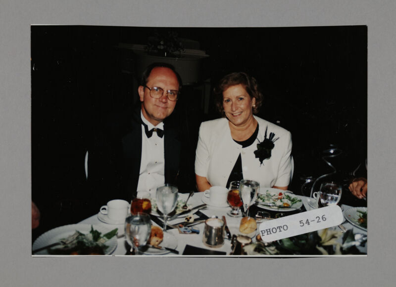 Crystal and Doug Wood at Convention Banquet Photograph, July 3-5, 1998 (Image)
