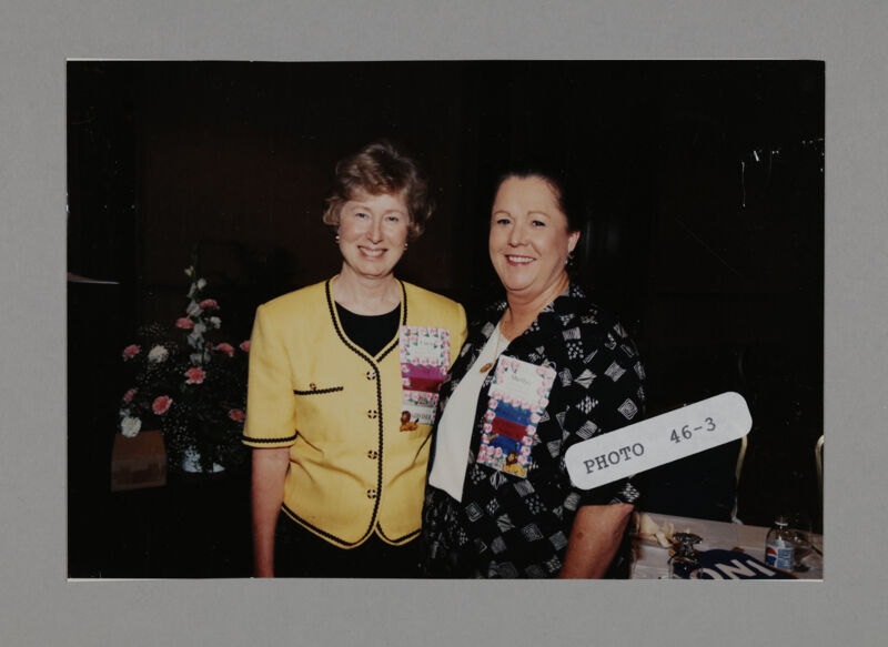 Lucy Stone and Shellye McCarty at Convention Photograph, July 3-5, 1998 (Image)