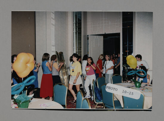 Phi Mus Entering Convention Philanthropy Party Photograph, July 3-5, 1998 (image)