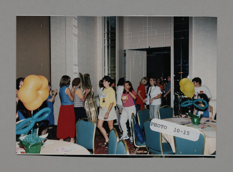 July 3-5 Phi Mus Entering Convention Philanthropy Party Photograph Image