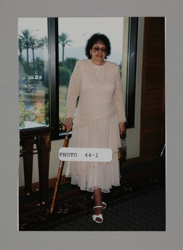 Mary Indianer at Convention Photograph, July 3-5, 1998 (Image)