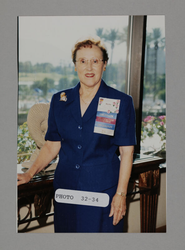 Betty Wilkinson at Convention Photograph, July 3-5, 1998 (Image)