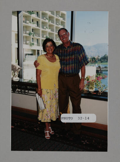 Penny Cupp and Husband at Convention Photograph, July 3-5, 1998 (image)