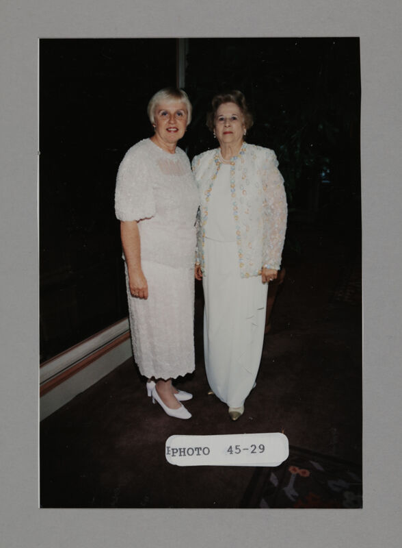 Elizabeth Weaver and Adele Williamson at Convention Photograph, July 3-5, 1998 (Image)