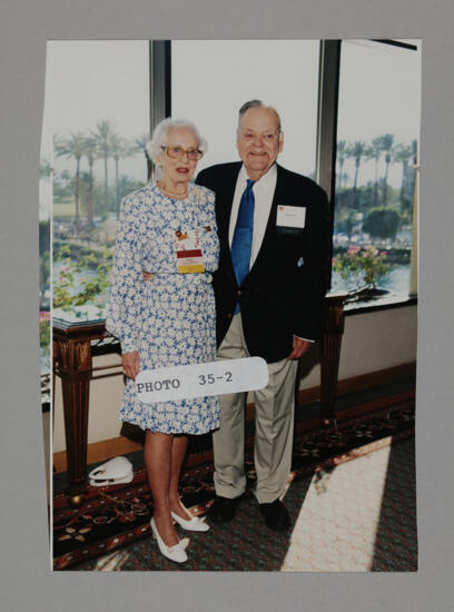 Polly and Chet Cowherd at Convention Photograph, July 3-5, 1998 (image)