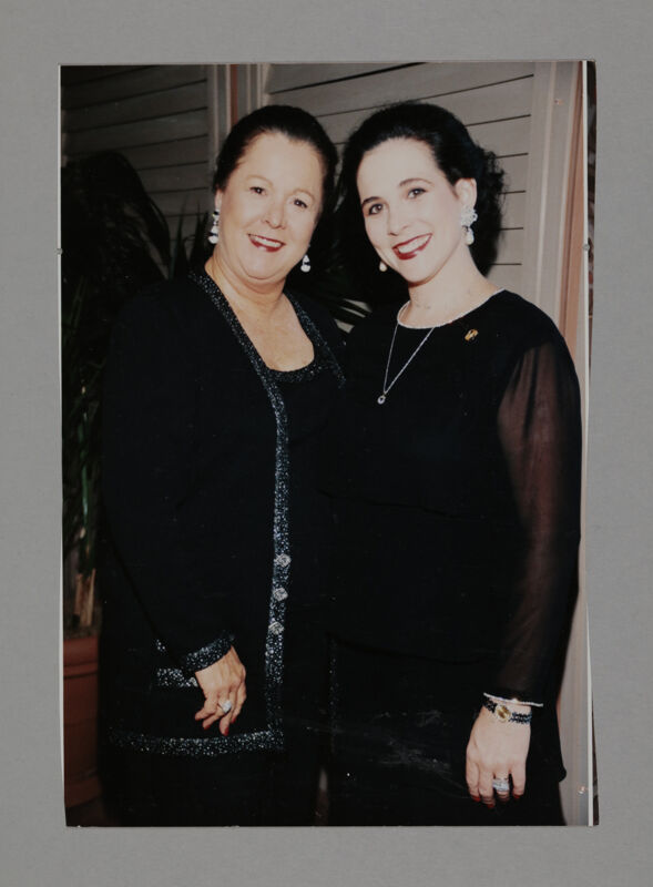 Shellye and Mary Helen McCarty at Convention Photograph, July 3-5, 1998 (Image)