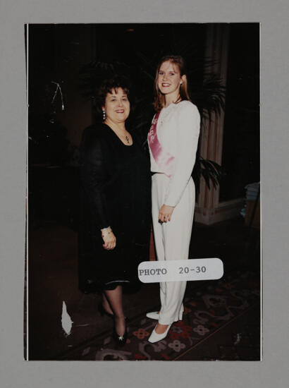 Mary Jane Johnson and Convention Page Photograph, July 3-5, 1998 (image)