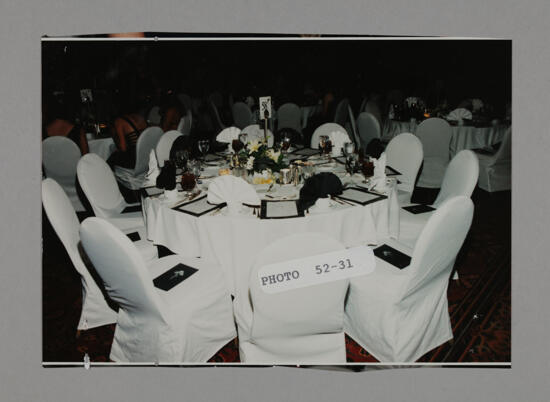 Convention Banquet Table Photograph, July 3-5, 1998 (image)