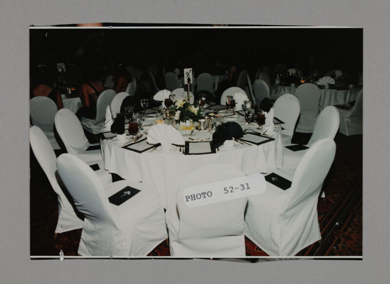 Convention Banquet Table Photograph, July 3-5, 1998 (Image)