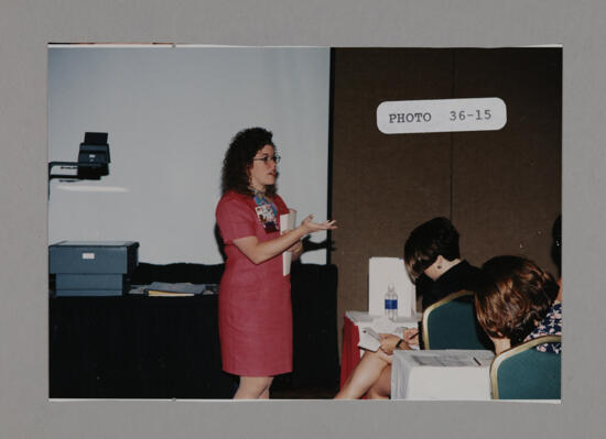 Rosalind Roland Leading Convention Workshop Photograph, July 3-5, 1998 (image)