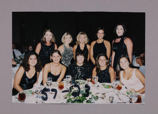 Group of 10 at Convention Banquet Photograph, July 3-5, 1998 (image)