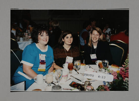 Michelle, Melinda, and Michaelen at Convention Photograph, July 3-5, 1998 (image)