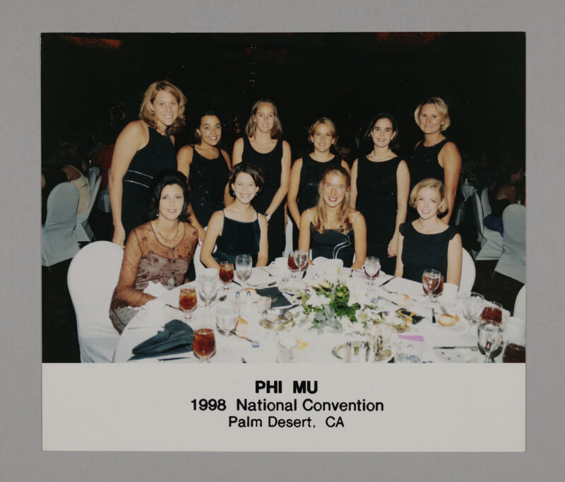 Susan Kendrick and Chapter Consultants at Convention Banquet Photograph, July 3-5, 1998 (Image)