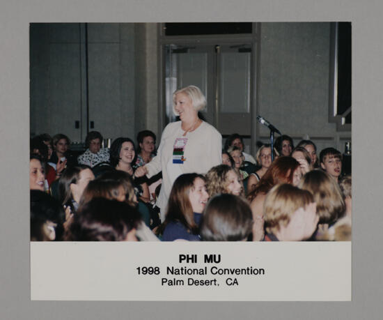 Cathy Sessums in Convention Session Photograph 2, July 3-5, 1998 (image)