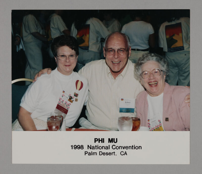 Linda and Bob Litter with Clarice Shepard at Convention Photograph 2, July 3-5, 1998 (Image)