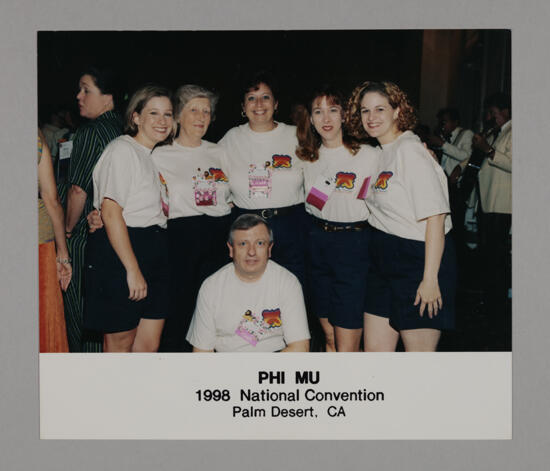 Executive Office Staff at Convention Photograph 2, July 3-5, 1998 (image)