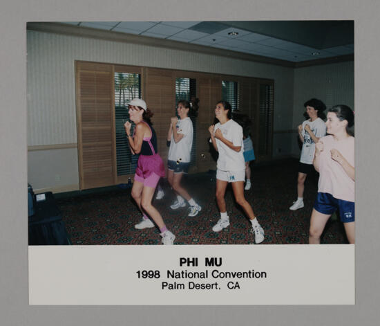 Aerobics at Convention Photograph 2, July 3-5, 1998 (image)