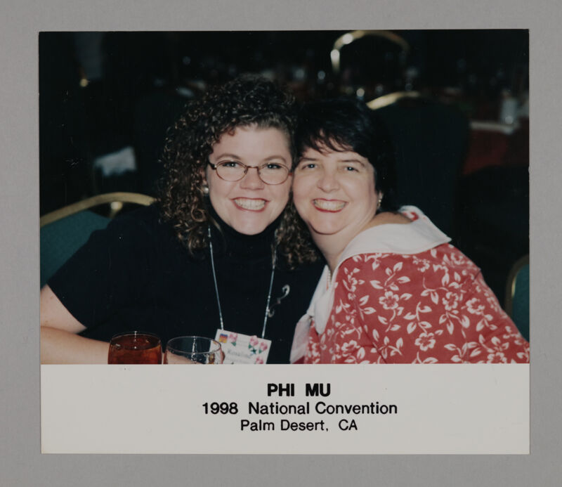 Rosalind Roland and Teresa Carroll at Convention Photograph, July 3-5, 1998 (Image)