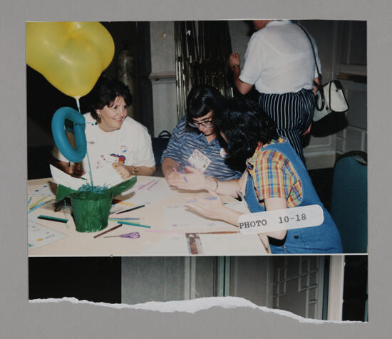 Three Phi Mus at Convention Philanthropy Party Photograph, July 3-5, 1998 (image)