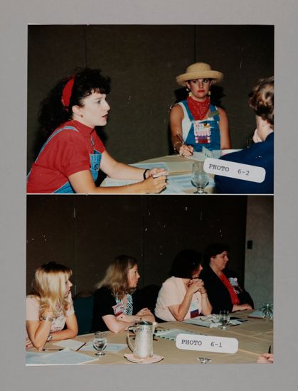 Officers' Meetings at Convention Photosheet, July 3-5, 1998 (image)