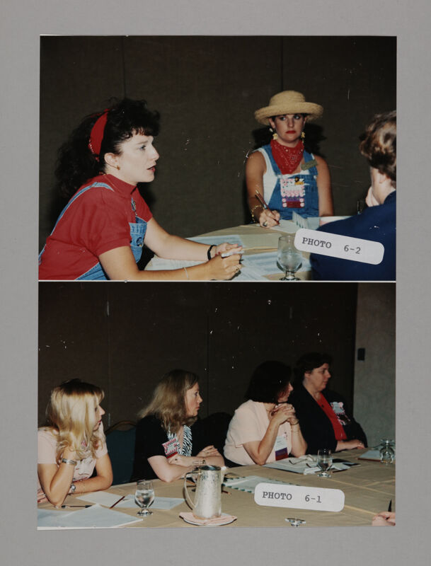 Officers' Meetings at Convention Photosheet, July 3-5, 1998 (Image)