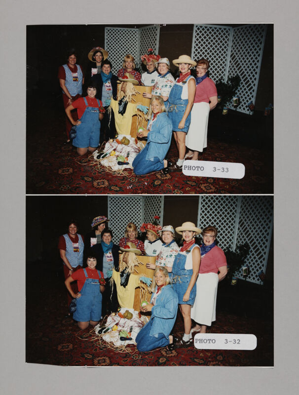July 3-5 Phi Mus in Costumes for Convention Officers' Luncheon Photosheet Image
