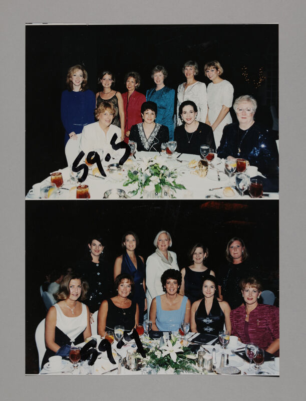 July 3-5 Two Groups of Ten at Convention Banquet Photosheet 1 Image