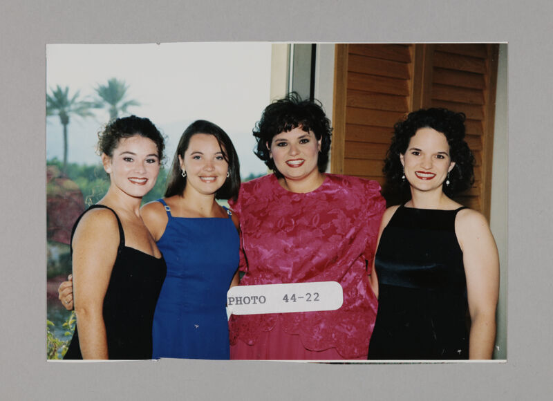 Four Phi Mus at Convention Photograph, July 3-5, 1998 (Image)