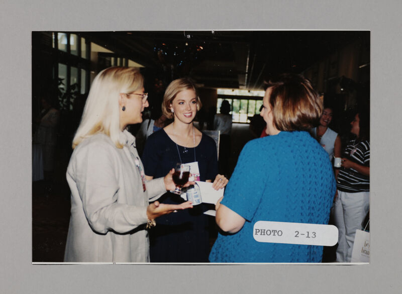 Three Phi Mus at Convention Reception Photograph 1, July 3-5, 1998 (Image)