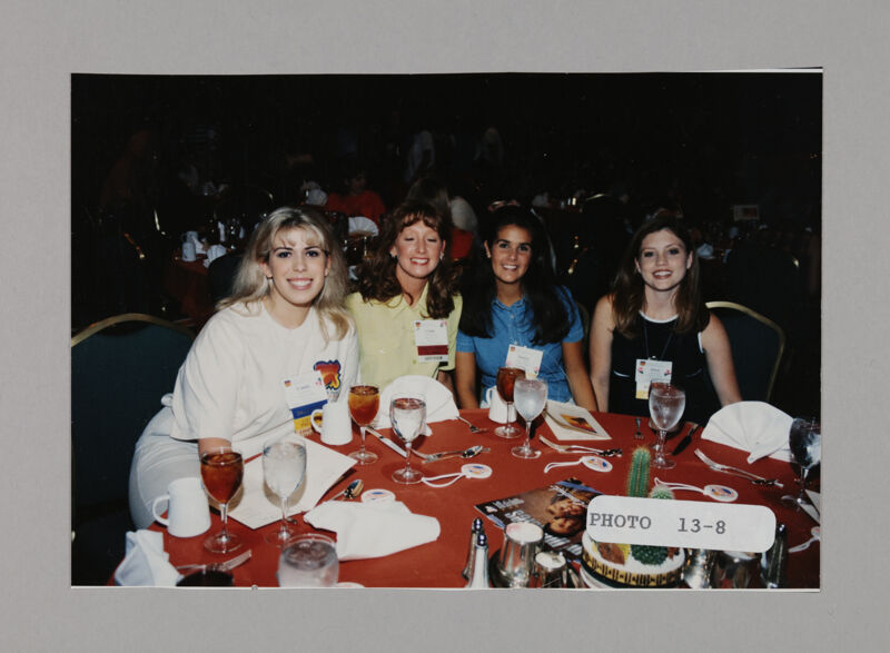 Four Phi Mus at Convention Foundation Luncheon Photograph 2, July 3-5, 1998 (Image)