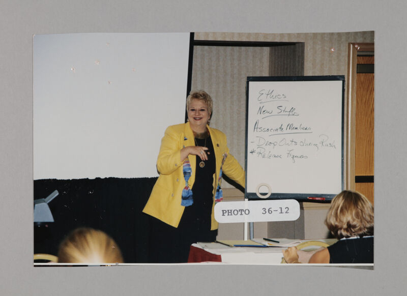 Unidentified Phi Mu Leading Convention Workshop Photograph, July 3-5, 1998 (Image)