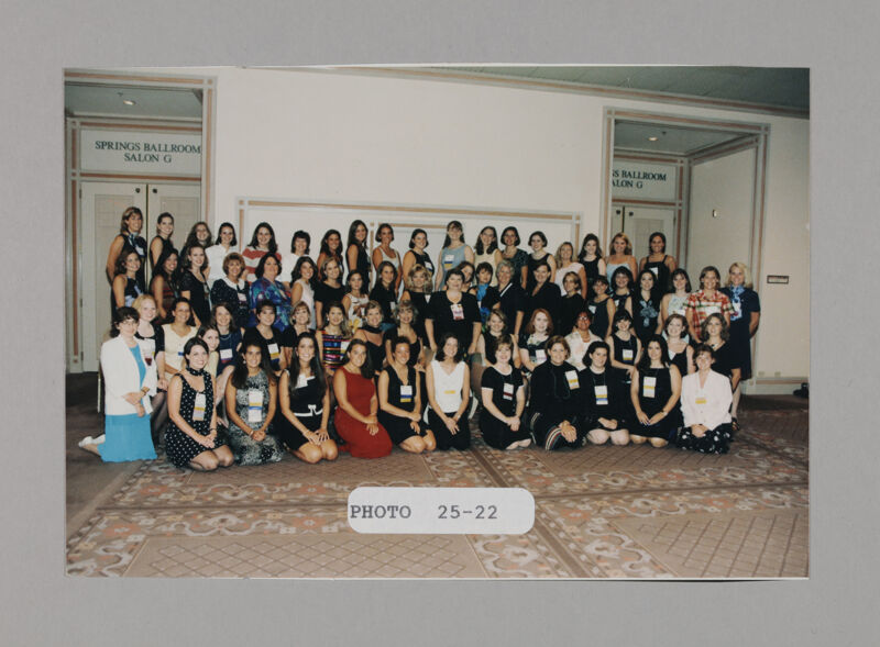 Group of Convention Attendees Photograph 8, July 3-5, 1998 (Image)