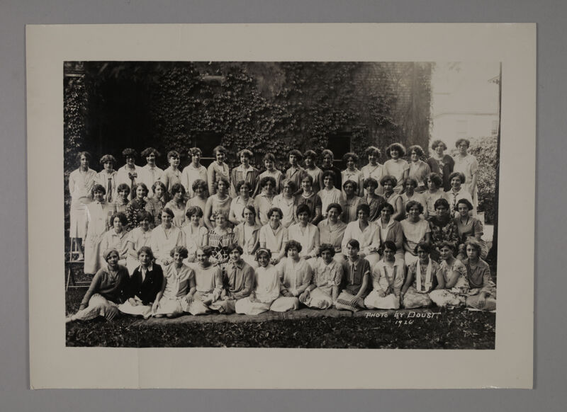 1926 Unidentified District Convention Group Photograph Image